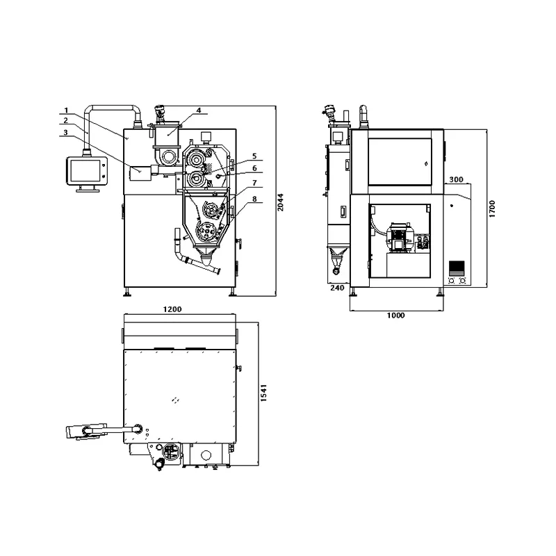 GF Series Dry Granulation Machine